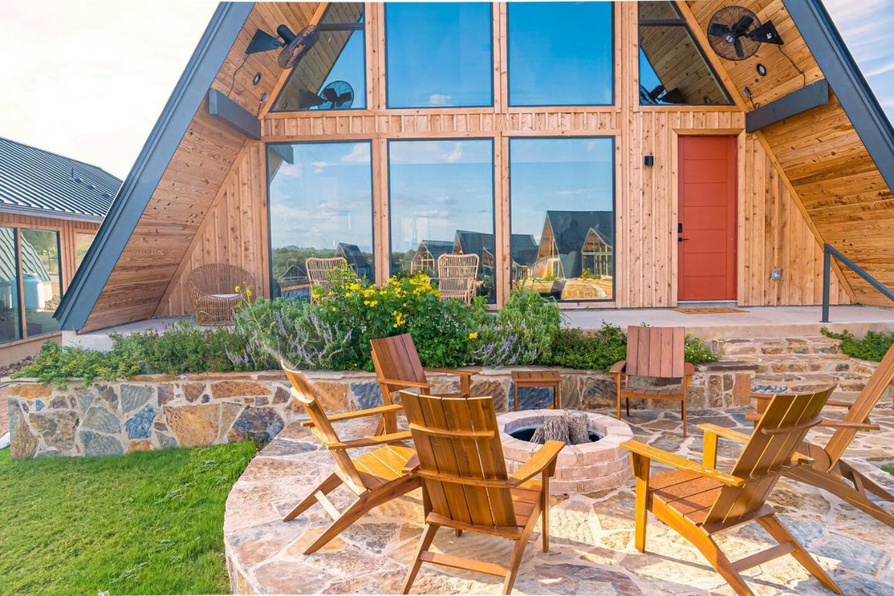 Gruene Daze Chalet - Stylish Aframe - Escape The Ordinary New Braunfels Zewnętrze zdjęcie