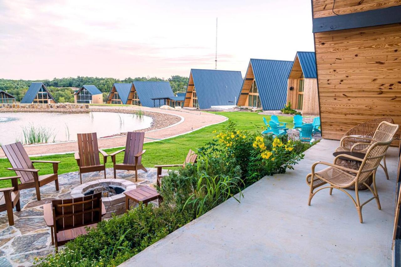 Gruene Daze Chalet - Stylish Aframe - Escape The Ordinary New Braunfels Zewnętrze zdjęcie