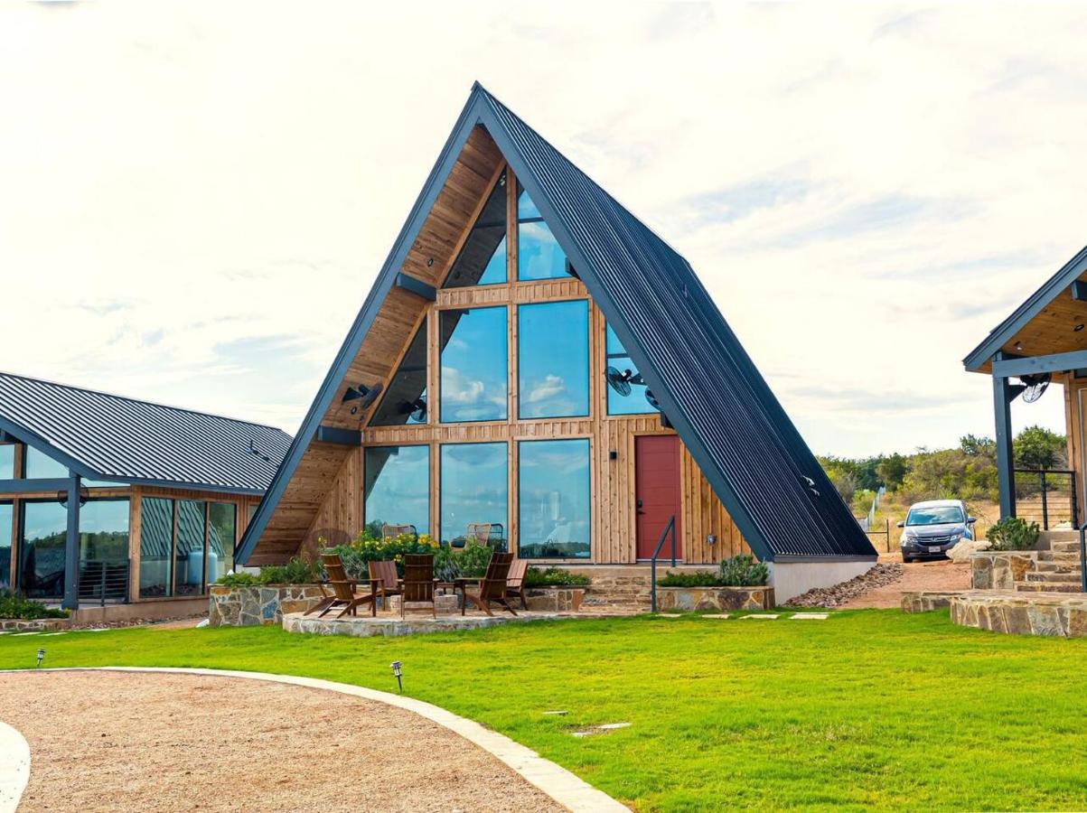 Gruene Daze Chalet - Stylish Aframe - Escape The Ordinary New Braunfels Zewnętrze zdjęcie