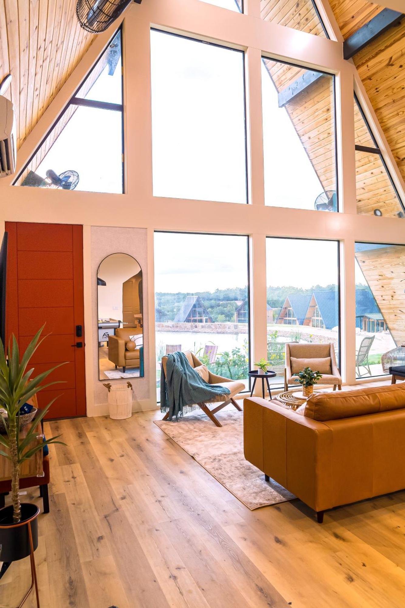 Gruene Daze Chalet - Stylish Aframe - Escape The Ordinary New Braunfels Zewnętrze zdjęcie